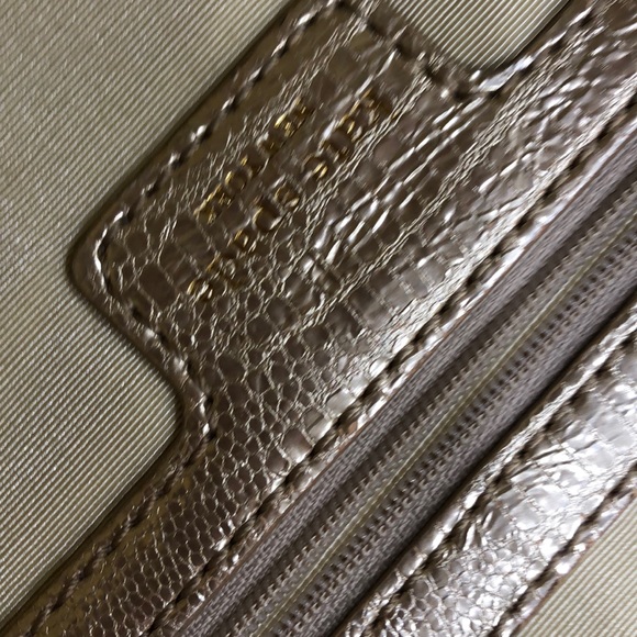 Kate Spade Gold Metallic Bag - Picture 7 of 8